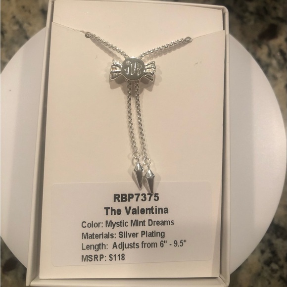 Blue and Silver Necklace - Picture 2 of 3